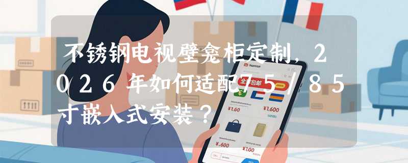 不锈钢电视壁龛柜定制，2026年如何适配75/85寸嵌入式安装？