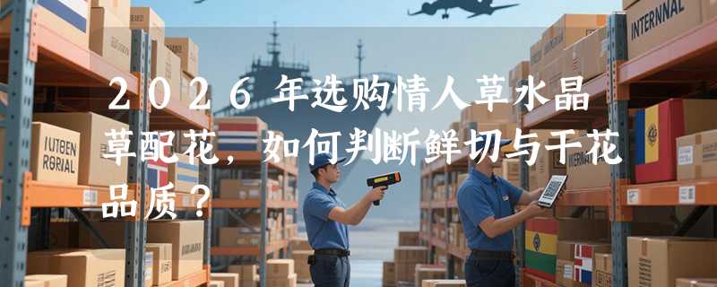 2026年选购情人草水晶草配花，如何判断鲜切与干花品质？