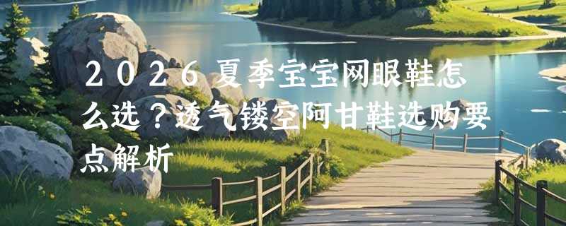 2026夏季宝宝网眼鞋怎么选？透气镂空阿甘鞋选购要点解析