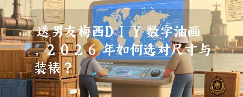 送男友梅西DIY数字油画，2026年如何选对尺寸与装裱？