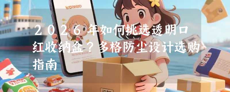 2026年如何挑选透明口红收纳盒？多格防尘设计选购指南