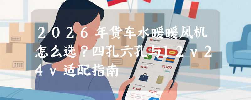 2026年货车水暖暖风机怎么选？四孔六孔与12v24v适配指南