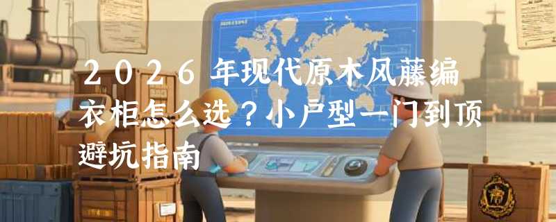 2026年现代原木风藤编衣柜怎么选？小户型一门到顶避坑指南