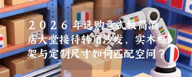 2026年选购意式极简酒店大堂接待转角沙发，实木框架与定制尺寸如何匹配空间？
