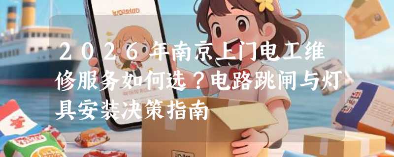 2026年南京上门电工维修服务如何选？电路跳闸与灯具安装决策指南