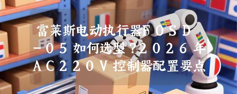 富莱斯电动执行器FOSD-05如何选型？2026年AC220V控制器配置要点解析