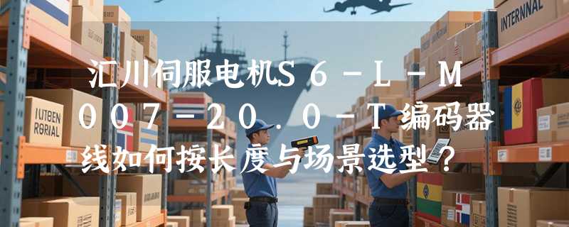 汇川伺服电机S6-L-M007-20.0-T编码器线如何按长度与场景选型？