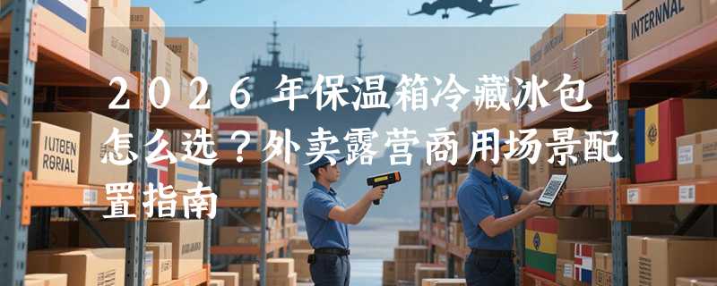 2026年保温箱冷藏冰包怎么选？外卖露营商用场景配置指南