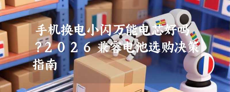 手机换电小闪万能电芯好吗？2026兼容电池选购决策指南