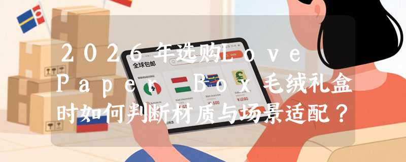 2026年选购Love Paper Box毛绒礼盒时如何判断材质与场景适配？