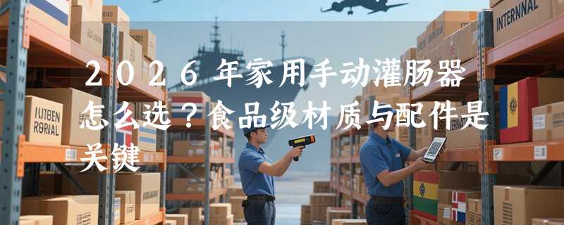 2026年家用手动灌肠器怎么选？食品级材质与配件是关键