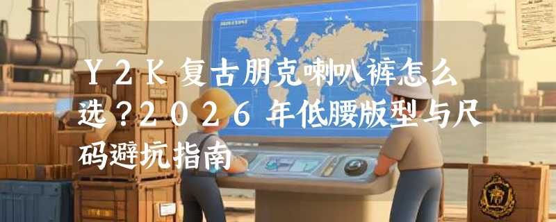 Y2K复古朋克喇叭裤怎么选？2026年低腰版型与尺码避坑指南