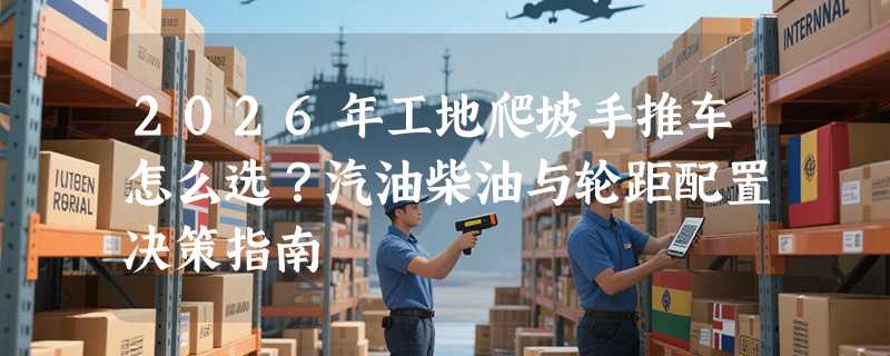 2026年工地爬坡手推车怎么选？汽油柴油与轮距配置决策指南