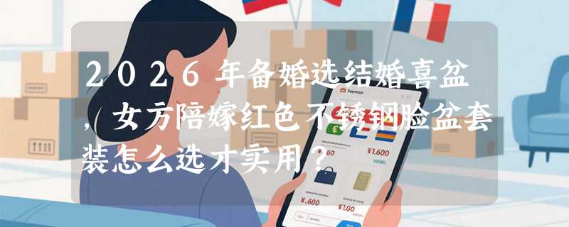 2026年备婚选结婚喜盆，女方陪嫁红色不锈钢脸盆套装怎么选才实用？