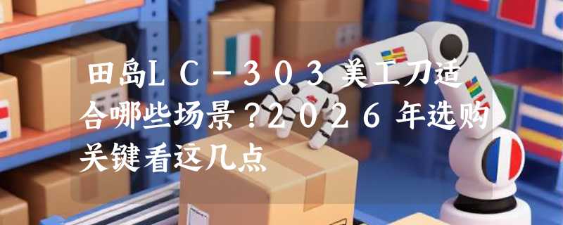 田岛LC-303美工刀适合哪些场景？2026年选购关键看这几点
