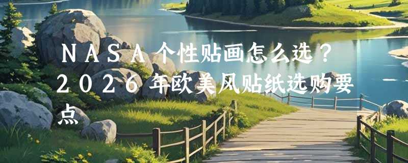 NASA个性贴画怎么选？2026年欧美风贴纸选购要点