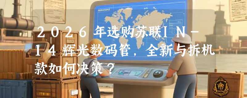 2026年选购苏联IN-14辉光数码管，全新与拆机款如何决策？