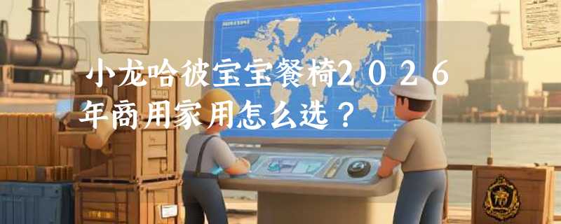 小龙哈彼宝宝餐椅2026年商用家用怎么选？