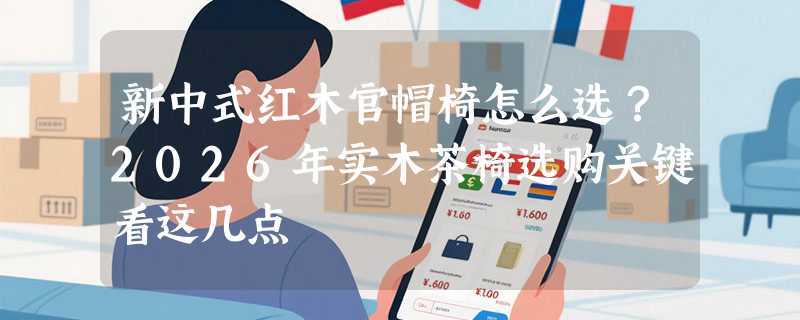 新中式红木官帽椅怎么选？2026年实木茶椅选购关键看这几点