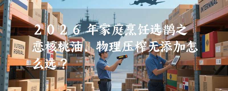 2026年家庭烹饪选鹊之恋核桃油，物理压榨无添加怎么选？