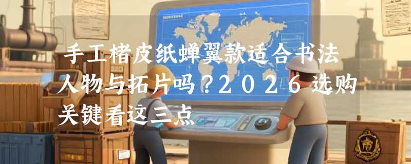 手工楮皮纸蝉翼款适合书法人物与拓片吗？2026选购关键看这三点