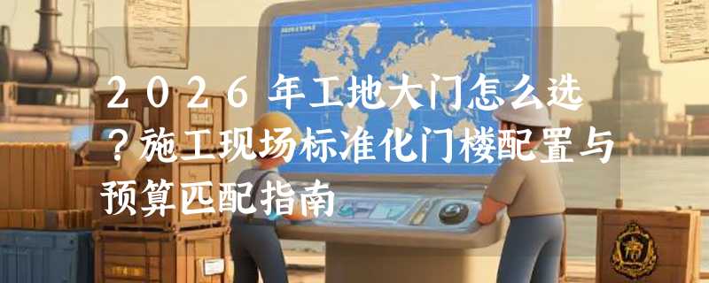 2026年工地大门怎么选？施工现场标准化门楼配置与预算匹配指南