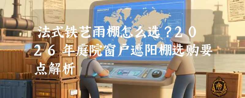 法式铁艺雨棚怎么选？2026年庭院窗户遮阳棚选购要点解析