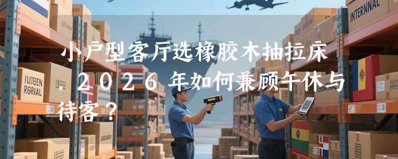 小户型客厅选橡胶木抽拉床，2026年如何兼顾午休与待客？