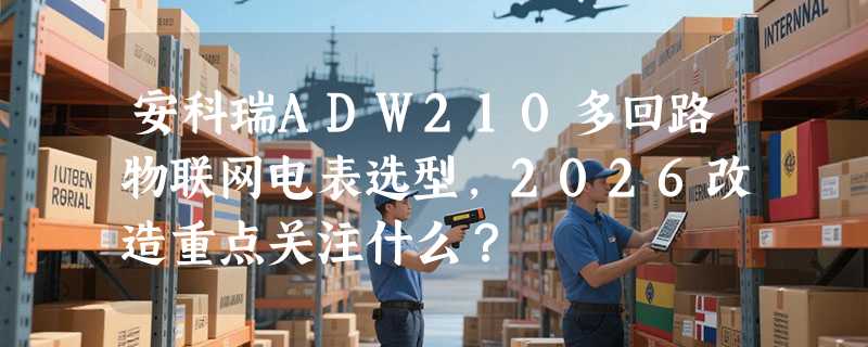安科瑞ADW210多回路物联网电表选型，2026改造重点关注什么？