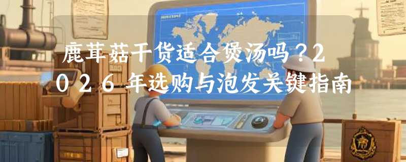 鹿茸菇干货适合煲汤吗？2026年选购与泡发关键指南