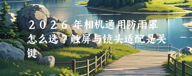 2026年相机通用防雨罩怎么选？触屏与镜头适配是关键