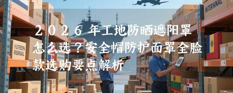 2026年工地防晒遮阳罩怎么选？安全帽防护面罩全脸款选购要点解析