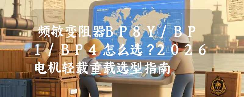 频敏变阻器BP8Y/BP1/BP4怎么选？2026电机轻载重载选型指南