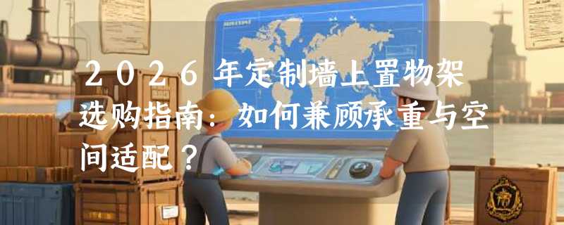 2026年定制墙上置物架选购指南：如何兼顾承重与空间适配？