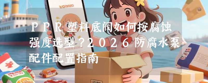 PPR塑料底阀如何按腐蚀强度选型？2026防腐水泵配件配置指南