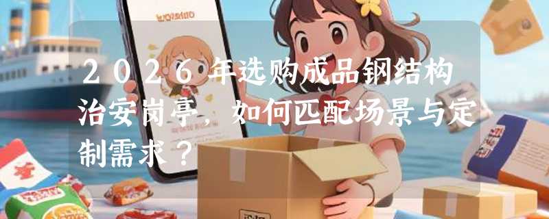 2026年选购成品钢结构治安岗亭，如何匹配场景与定制需求？