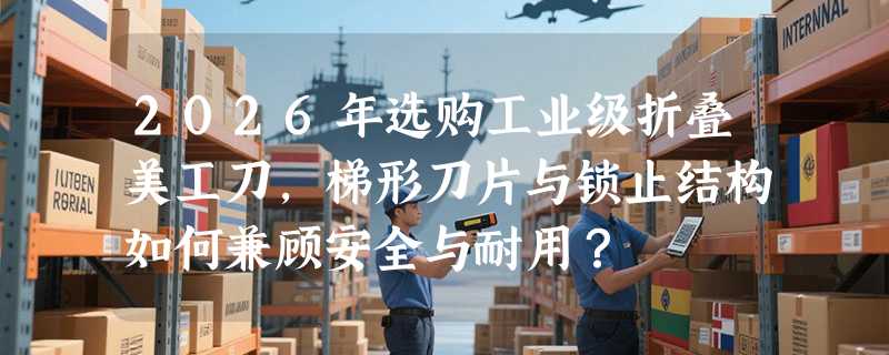 2026年选购工业级折叠美工刀，梯形刀片与锁止结构如何兼顾安全与耐用？