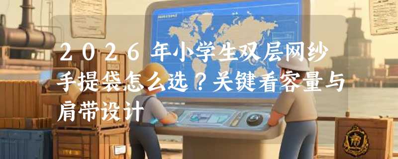2026年小学生双层网纱手提袋怎么选？关键看容量与肩带设计
