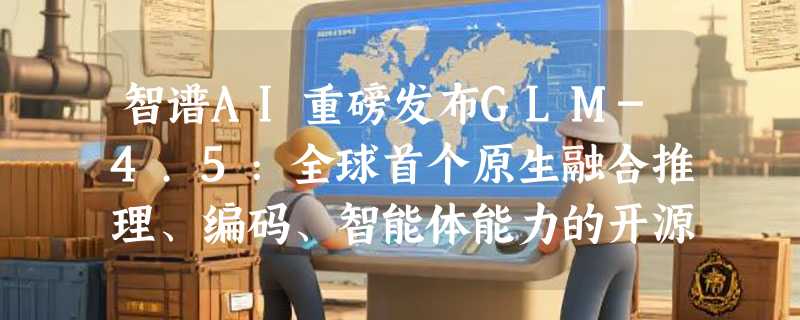 智谱AI重磅发布GLM-4.5:全球首个原生融合推理、编码、智能体能力的开源模型