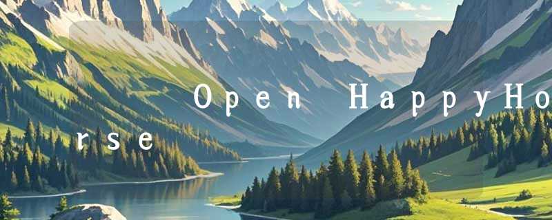 Open HappyHorse