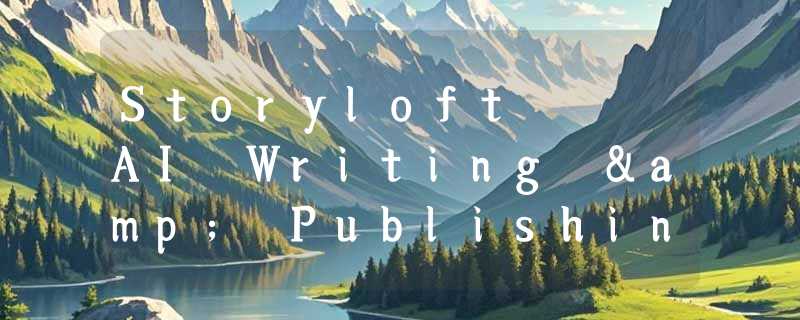 Storyloft – AI Writing & Publishing Platform for Authors