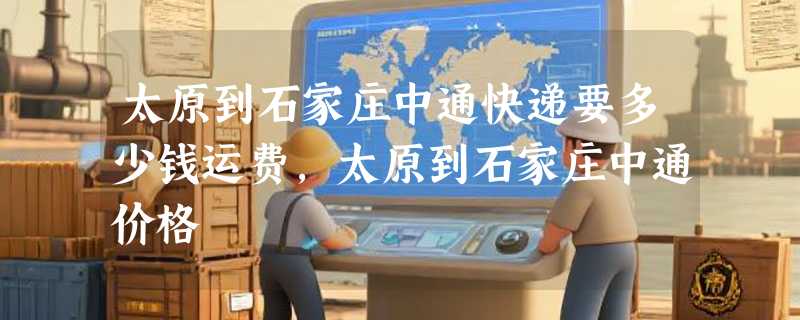 太原到石家庄中通快递要多少钱运费，太原到石家庄中通价格