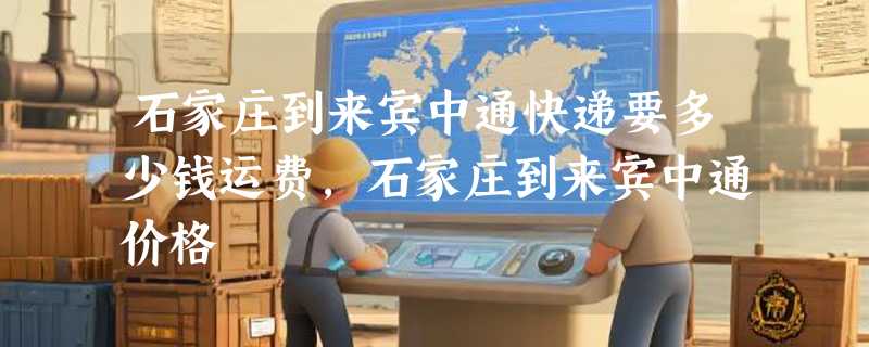 石家庄到来宾中通快递要多少钱运费，石家庄到来宾中通价格