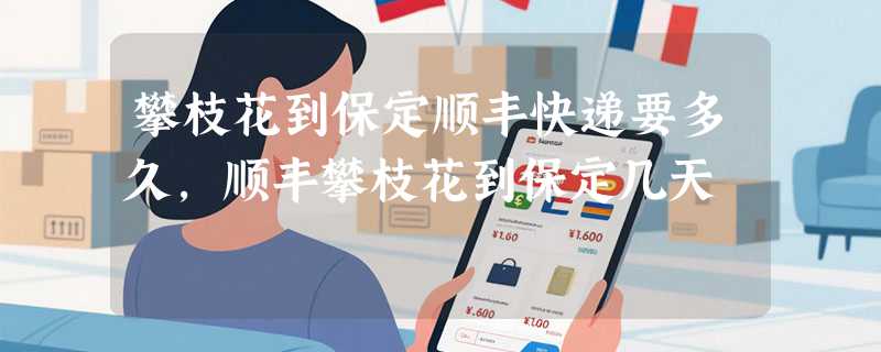 攀枝花到保定顺丰快递要多久，顺丰攀枝花到保定几天