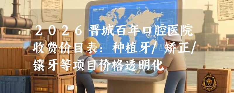 2026晋城百年口腔医院收费价目表：种植牙/矫正/镶牙等项目价格透明化