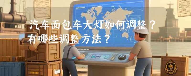 汽车面包车大灯如何调整？有哪些调整方法？