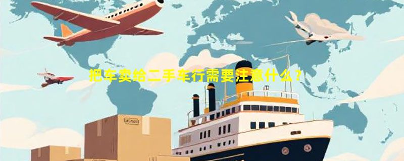 把车卖给二手车行需要注意什么？