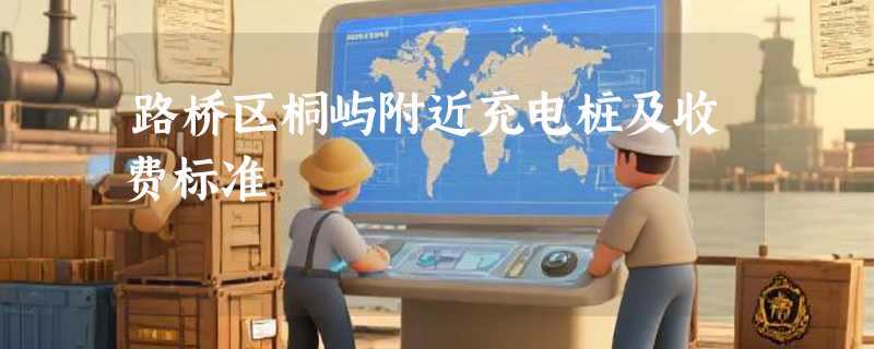 路桥区桐屿附近充电桩及收费标准