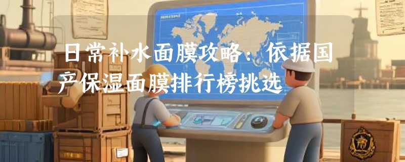 日常补水面膜攻略：依据国产保湿面膜排行榜挑选