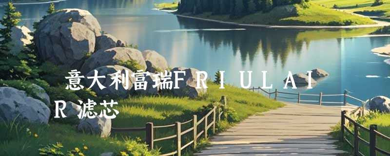 意大利富瑞FRIULAIR滤芯